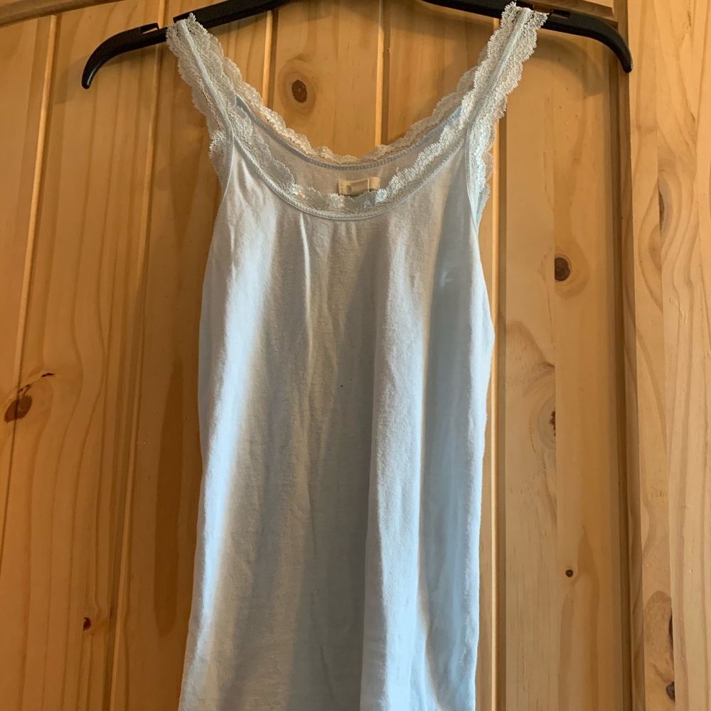Aerie Lace Trim Tank Top